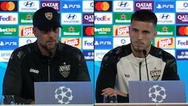 Die UCL-PK vor dem Match gegen Atletico Madrid