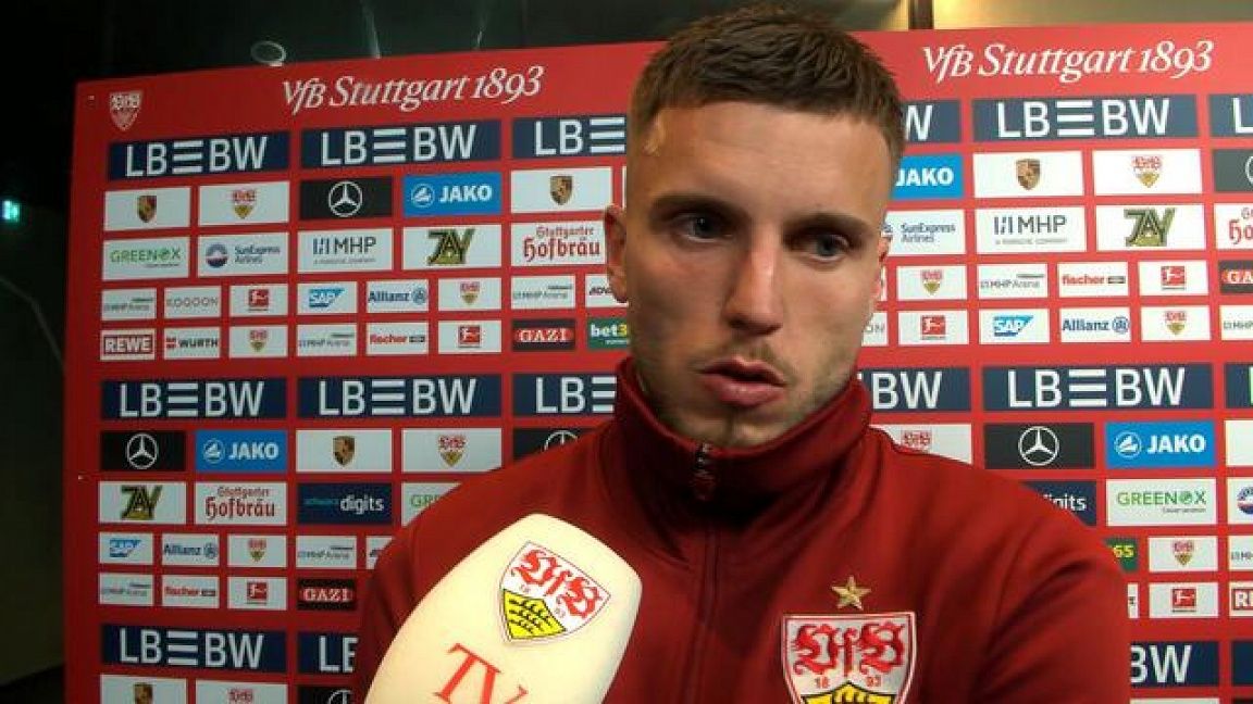 Ermedin Demirovic nach dem Heimspiel gegen Borussia Mönchengladbach