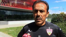 Jos Luhukay am Tag nach dem Pokalspiel